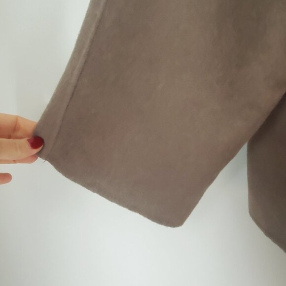 Cozy Fall Cape Jacket Wool Blend 3 in 1 Styles Neutral Beige cottagecore - Picture 8 of 14